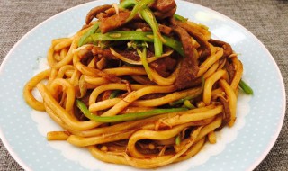 炒乌冬面的做法大全（炒乌冬面的做法大全家常）