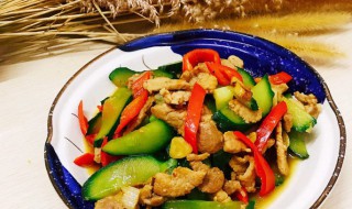 青瓜炒肉怎么做 青瓜炒肉怎么做?