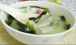 海带冬瓜汤能减肥吗（海带冬瓜汤能减肥吗孕妇）