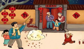 春节时放鞭炮的寓意是什么（春节时放鞭炮的寓意是什么英语）