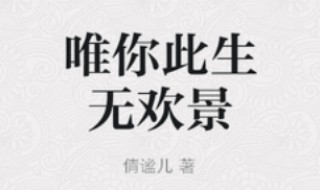 第一章闪婚新妻是什么小说（第一章闪婚的小说叫什么名字）