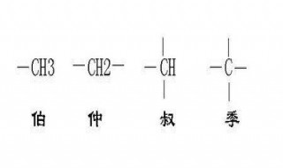 什么是伯仲叔季碳?什么是伯仲叔氢?（什么叫伯仲叔氢）