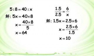 怎么计算比例分数方程 怎么计算比例分数方程式