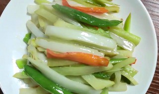 青萝卜家常炒怎么做好吃又简单 青萝卜家常炒怎么做好吃