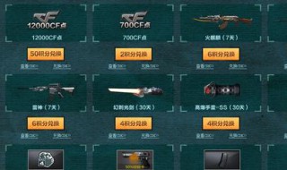cf传说之路2积分怎么兑换等级 传说光耀积分兑换cf点
