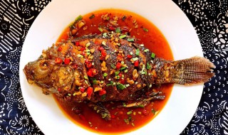 干烧鲈鱼图片 干烧鲈鱼的做法