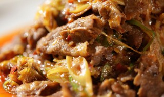 如何做葱爆肥牛 葱爆肥牛怎么做