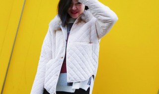 白色棉服搭配技巧（白色棉服搭配技巧女）