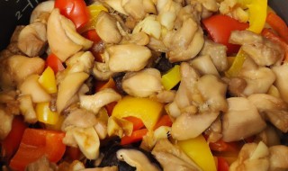 彩椒香菇简单做法 彩椒香菇简单做法大全