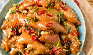 香辣猪蹄怎么做 香辣猪蹄怎么做好吃