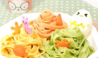 蔬菜面怎么做不变色 蔬菜面怎么做