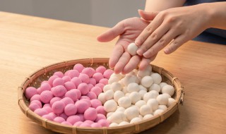 清新小麦草自制汤圆的做法（小麦可以做汤圆吗）