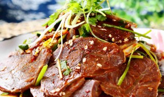 干切牛肉的做法步骤 干切牛肉的做法窍门