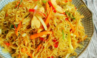 炒米粉的简单做法 炒米粉的简单做法大全
