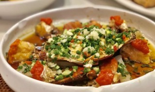 葱油膏蟹做法大全 葱油膏蟹做法大全图解