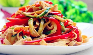 豆腐皮丝怎么做好吃（豆腐皮丝怎么做好吃视频）