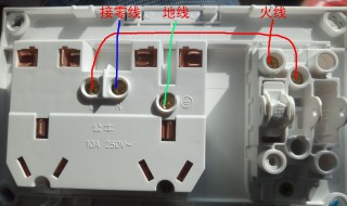 开关带插座的线怎么接（双开的开关的线怎么接）