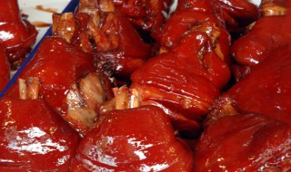 猪脚红烧的做法 猪脚红烧的做法大全