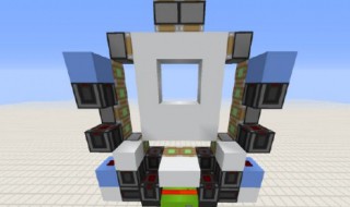 我的世界6×6活塞门教程（我的世界5×5活塞门教程）