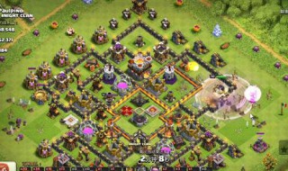 部落冲突九本泰坦杯阵型（部落冲突九本保杯阵型）