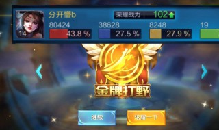 王者荣耀拿金牌技巧 王者荣耀如何拿金牌