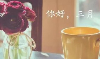 二月再见三月你好的祝福 二月再见三月你好的祝福句子