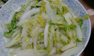 白菜素的做法 白菜素制作方法