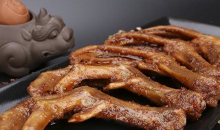 灵芝烧鸭掌做法 需要准备哪些调料