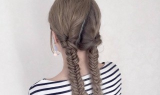 鱼骨麻花辫的方法（鱼骨辫 麻花辫）