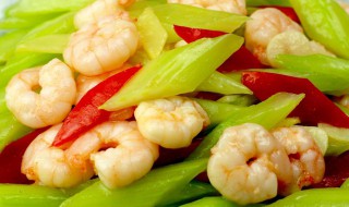 芹菜虾仁的家常做法 家常西芹虾仁怎么做