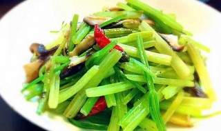 炝炒芹菜怎么做 炝炒芹菜怎么做最好吃
