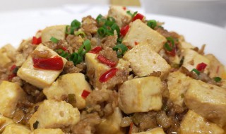 肉粒豆腐怎么做 肉粒豆腐做法