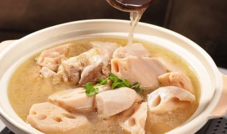 排骨炖藕片做法 排骨炖藕片怎么做