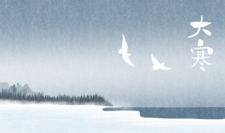 大寒是什么意思（大寒是什么意思含义）
