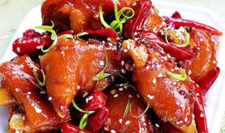 潘氏猪蹄怎么做