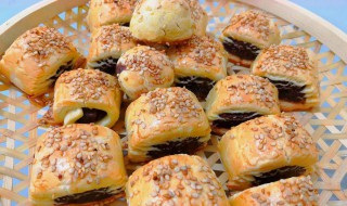 红豆椰酥卷 椰香红豆酥的做法