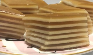 千层椰汁马蹄糕的做法 千层椰汁马蹄糕的做法窍门