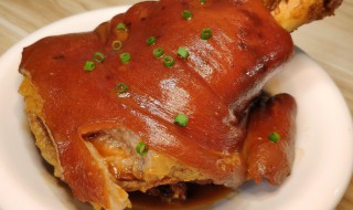 高压锅红焖肘子的做法 高压锅红焖肘子的做法大全