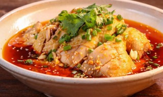 三黄鸡做口水鸡的做法（三黄鸡做口水鸡的做法）