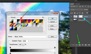 Ps添加了彩虹为什么不是圆的?（ps圆形彩虹）