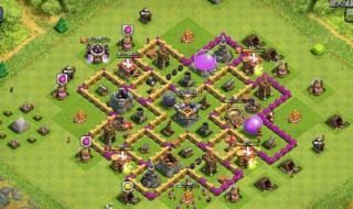 部落冲突13本防御阵型（部落冲突13本防御阵型高清）