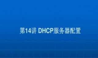 DHCP获取不到DNS怎么办 dhcp获取地址失败怎么办