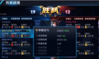 王者荣耀战队赛战力贡献怎么算 王者荣耀战队赛战力贡献怎么算出来的