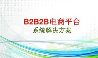综合类2b电商是什么 抖音综合类2b电商是什么