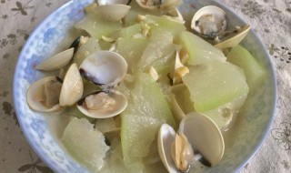 沙白煲冬瓜煲的做法 沙白冬瓜煲怎么做