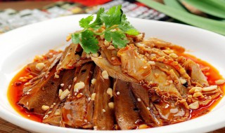 夫妻肺片凉菜热菜 凉菜夫妻肺片的做法和注意事项