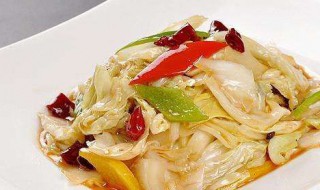 爆炒辣子白菜怎么做好吃 爆炒辣子白菜怎么做