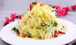 凉拌白菜汁怎么调 凉拌果汁白菜心怎么做