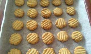 无面粉曲奇 无粉花生酱曲奇怎么做