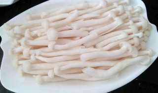 肉末蟹味菇的做法 肉片蟹味菇的做法